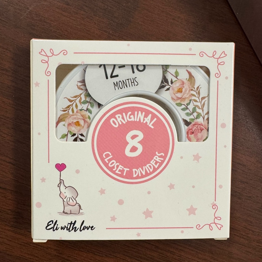 Floral Closet Dividers for Kids